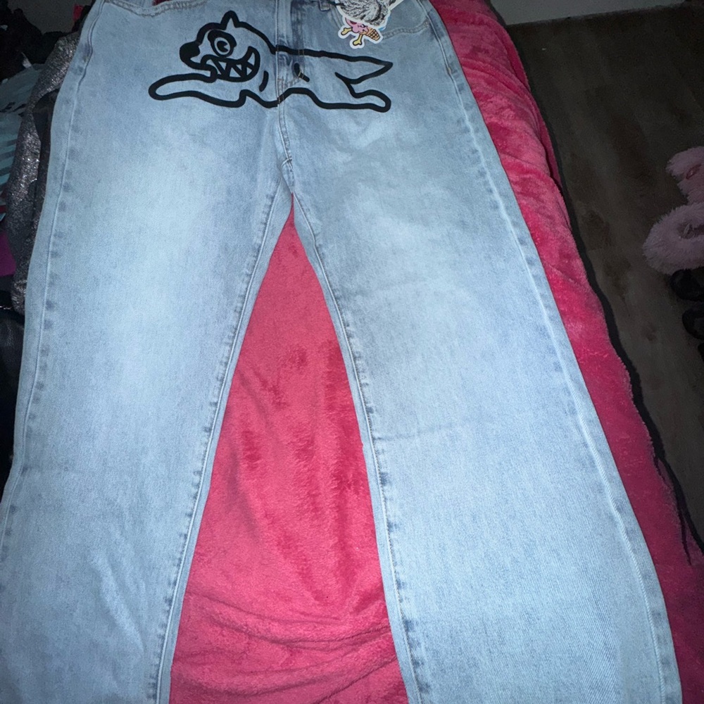 Billionaire Boys Club Light Blue Straight Jeans